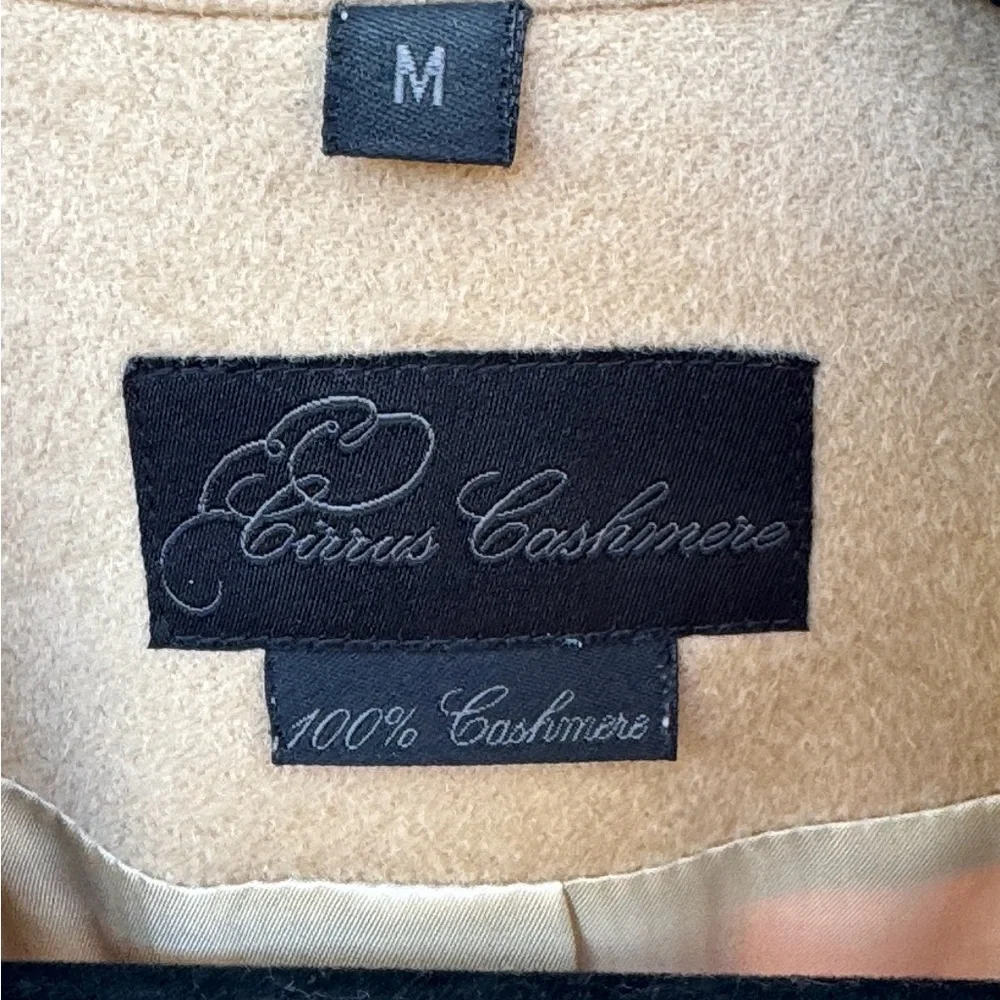 100% Cashmere Vtg.Cirrus Tan Quiet Luxury Classic Blazer.Size M